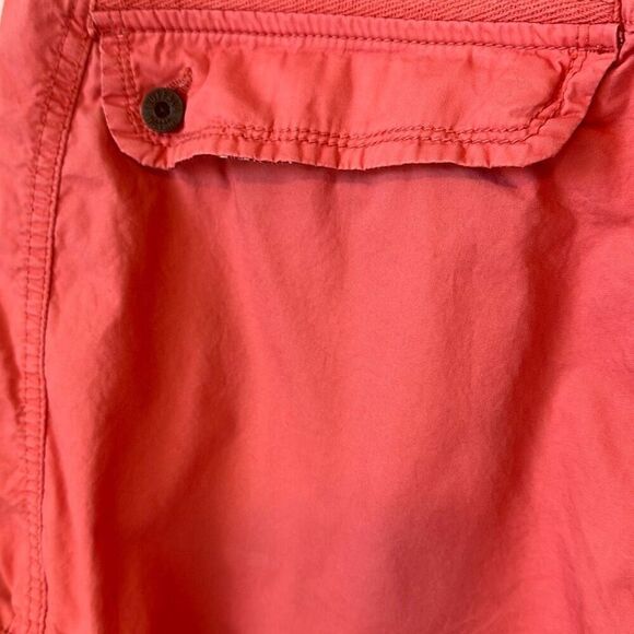 Buffalo David Bitton Howan Salmon Pink Mens Cargo Cotton Shorts 40 - Picture 7 of 11